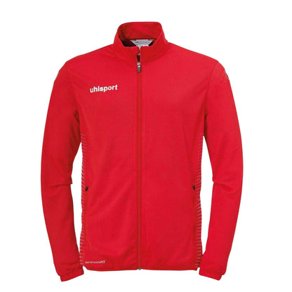 Red-White - Front - UHL Sport Mens Score High-Neck Performance Jacket