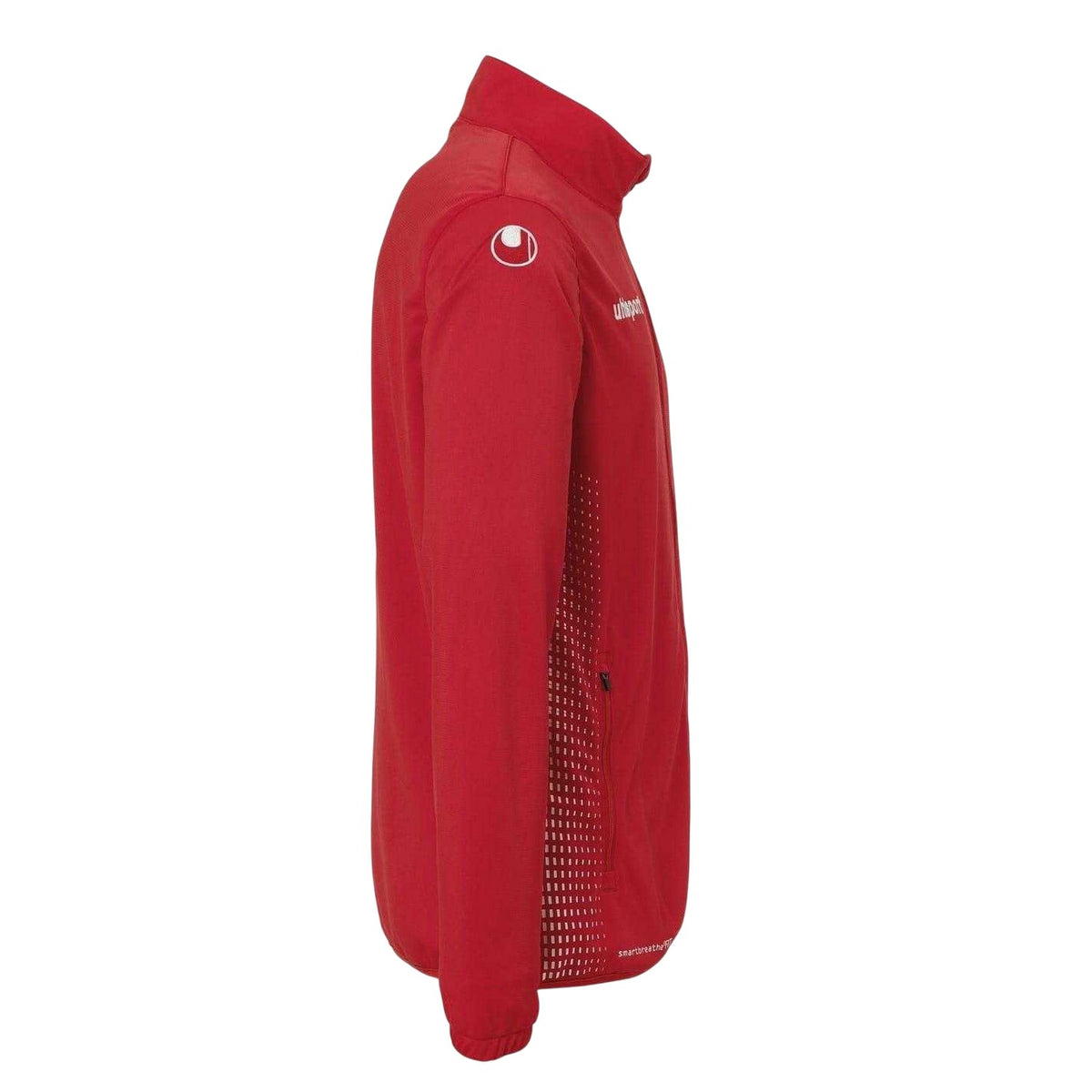 Red-White - Lifestyle - UHL Sport Mens Score High-Neck Performance Jacket