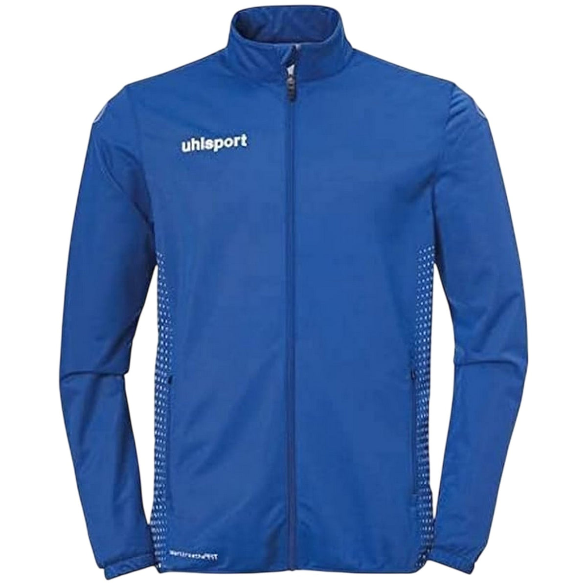 Blue-Lime - Front - UHL Sport Mens Score High-Neck Performance Jacket