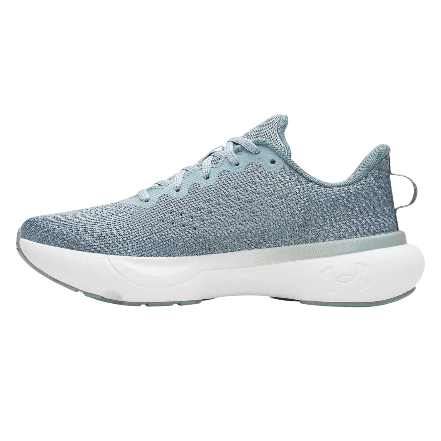Green - Back - Under Armour Womens-Ladies Infinite Lace Up Training Flat Shoes