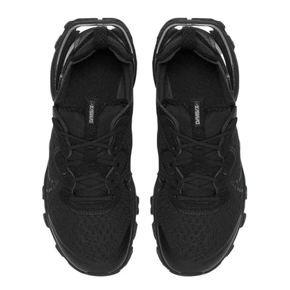 Triple Black - Side - Nike Childrens-Kids React Vision Trainers
