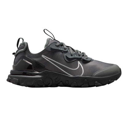Iron Grey - Front - Nike Childrens-Kids React Vision Trainers