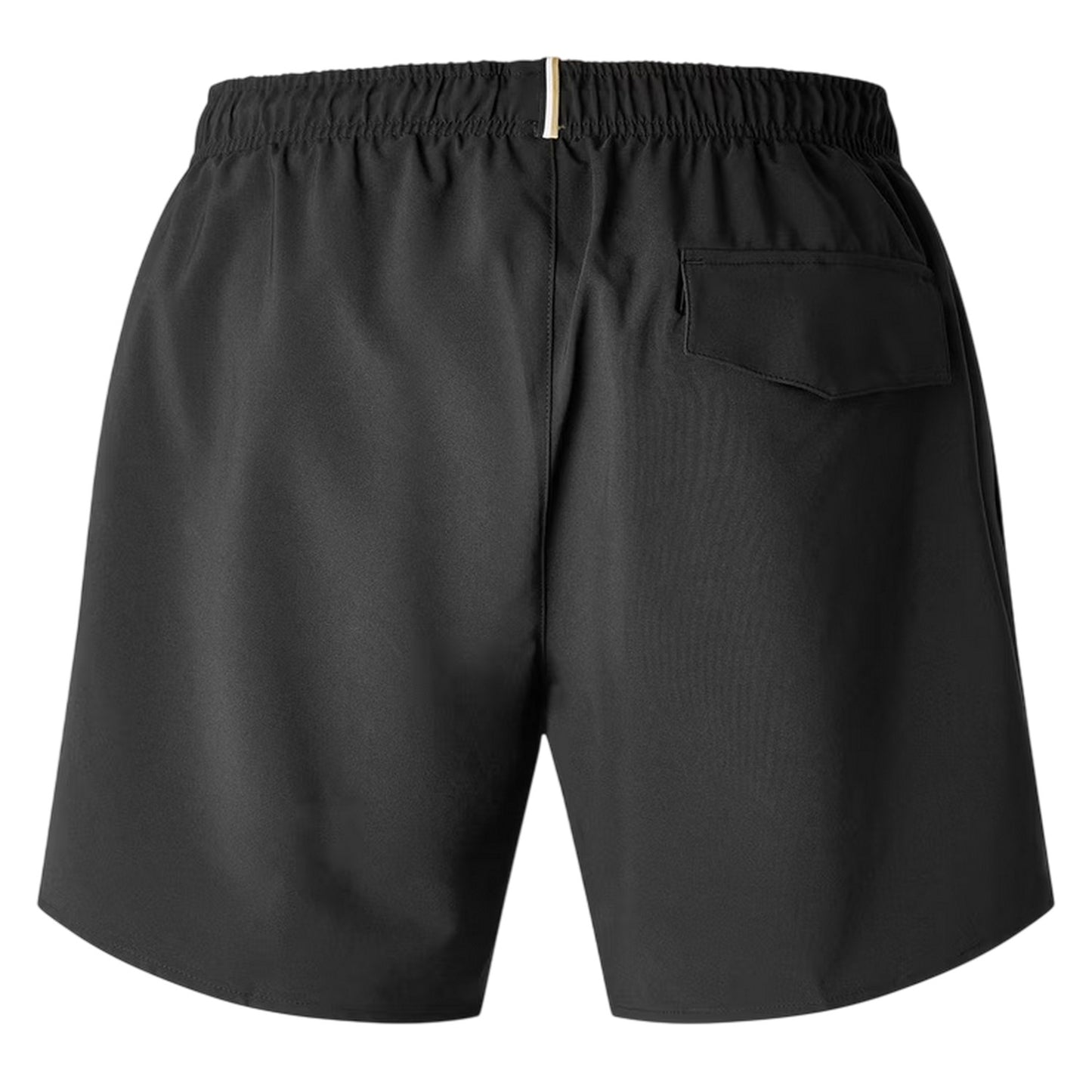 Black - Back - Boss Mens Tio Logo Swimming Shorts