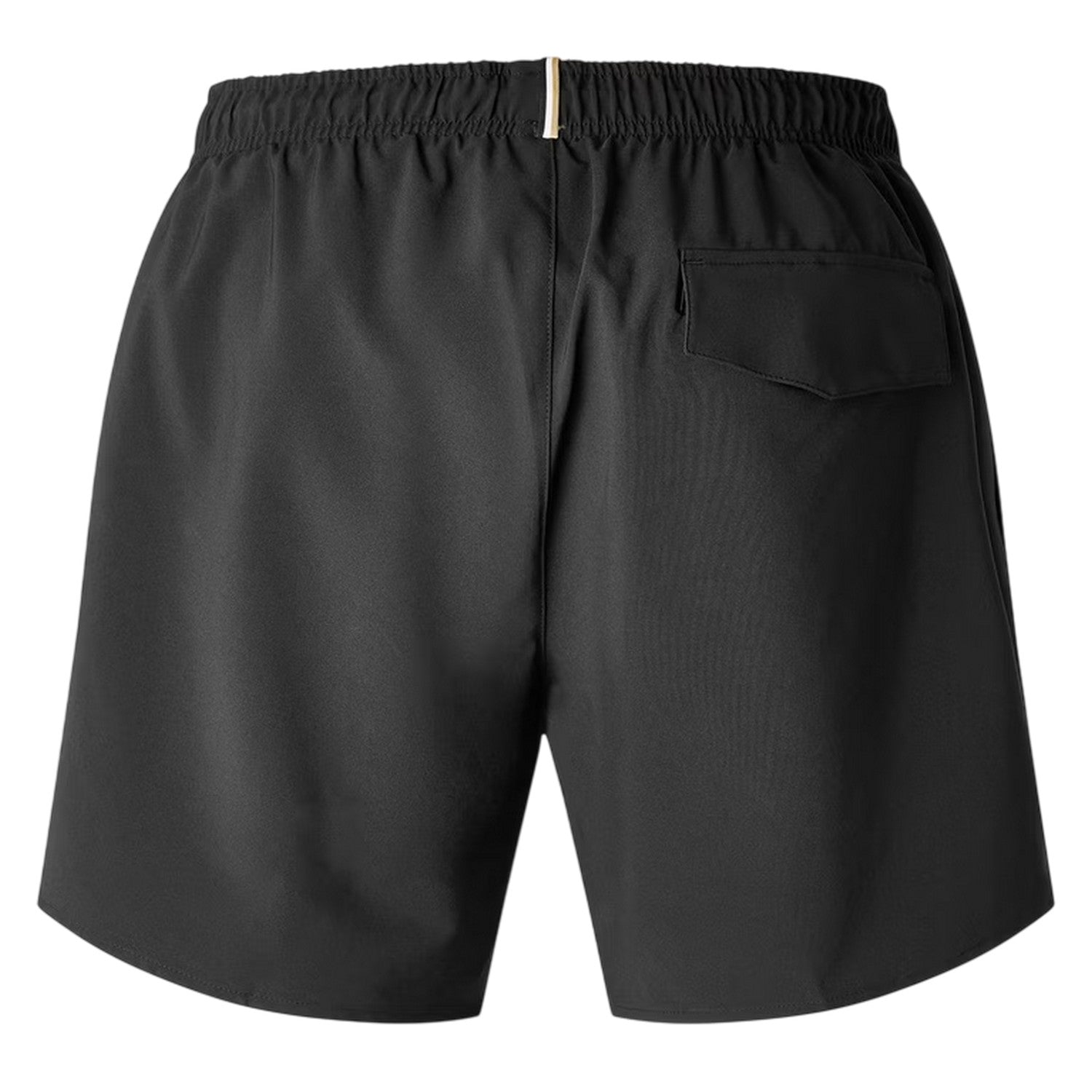 Black - Back - Boss Mens Tio Logo Swimming Shorts
