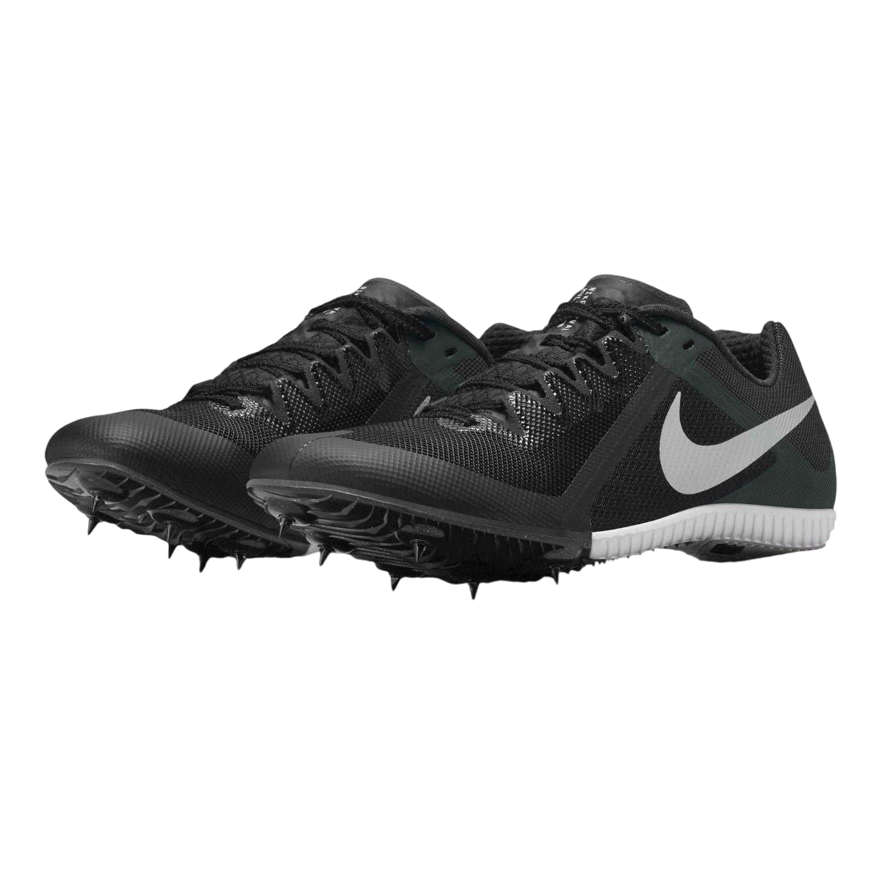 Black-Metallic - Pack Shot - Nike Mens Zoom Rival Multi Running Athletic Shoe Spikes
