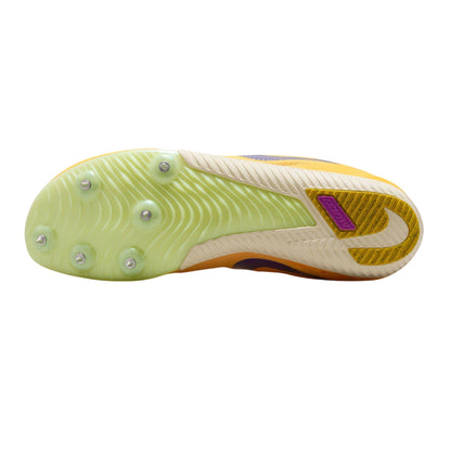 Orange-Citron - Pack Shot - Nike Mens Zoom Rival Multi Running Athletic Shoe Spikes