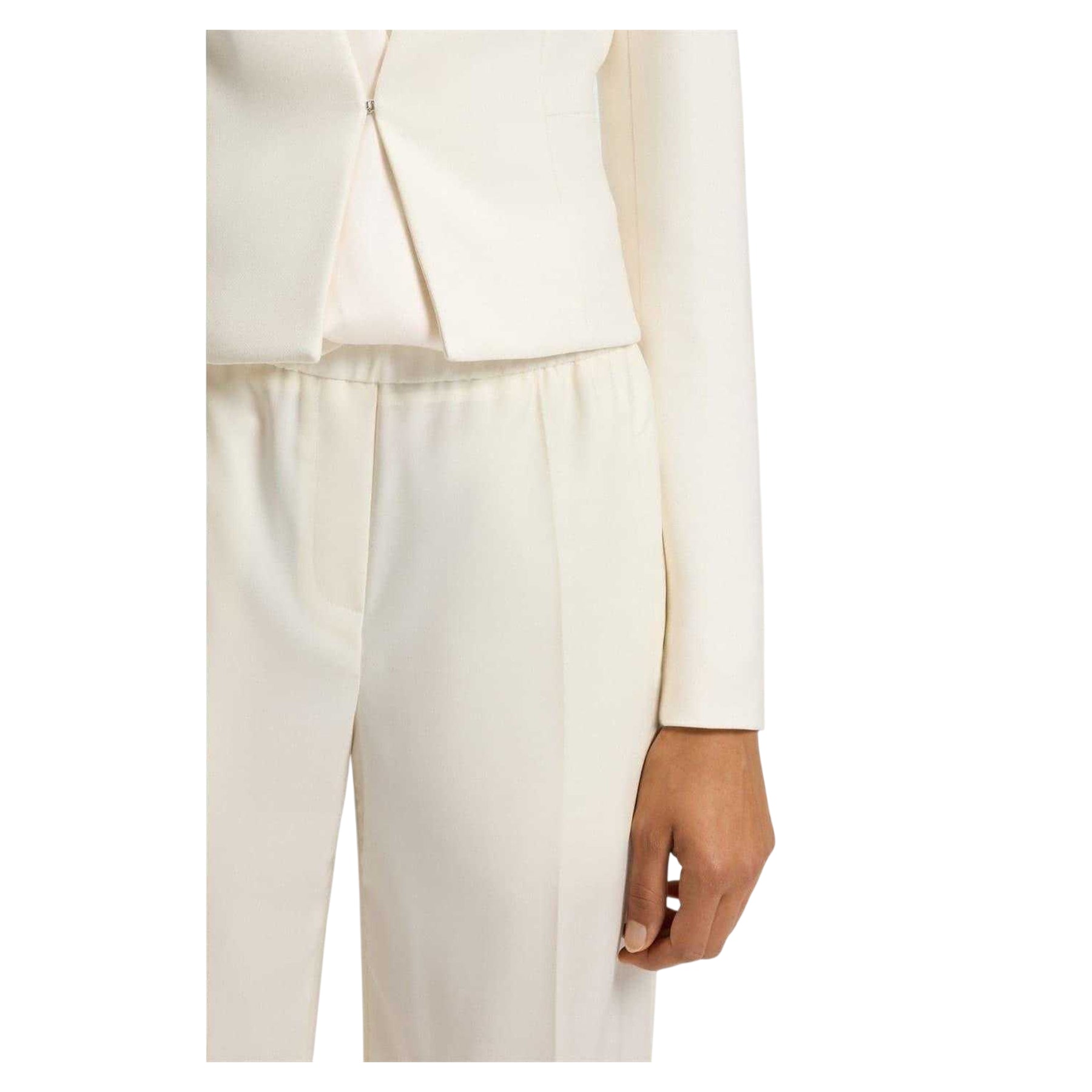 White Faded White - Lifestyle - Boss Womens-Ladies Plain Slim Blazer