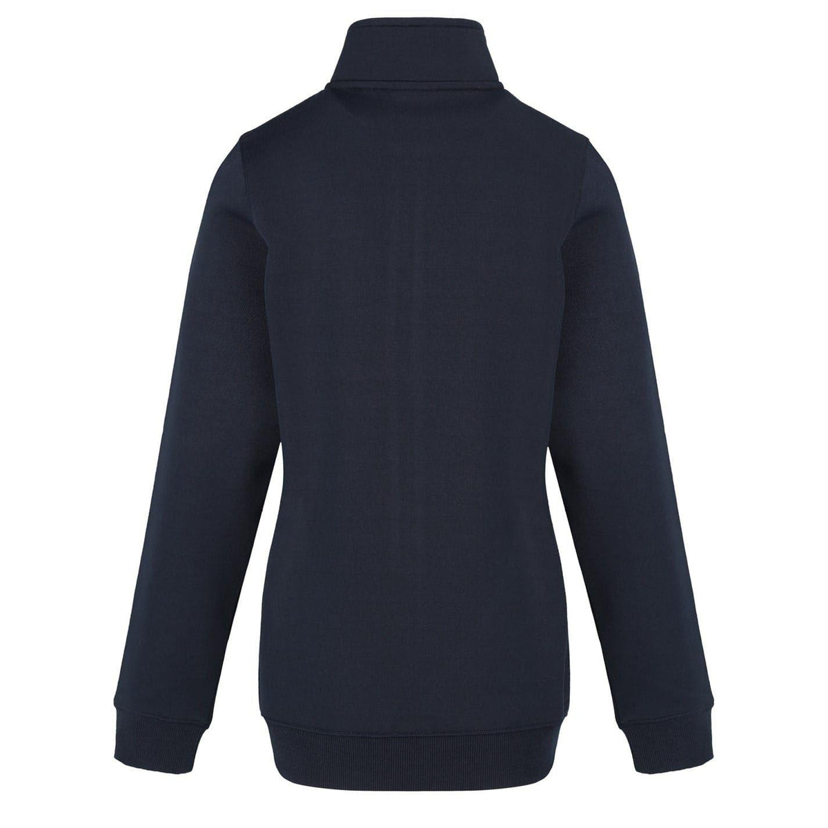 Navy - Back - Slazenger Womens-Ladies Logo Full Zip Jacket