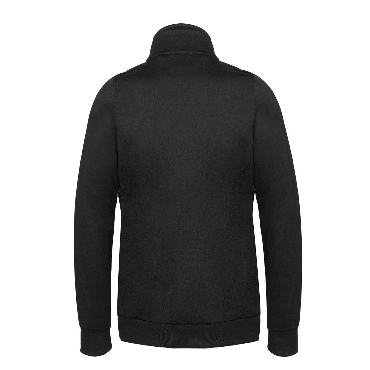 Black - Back - Slazenger Womens-Ladies Logo Full Zip Jacket