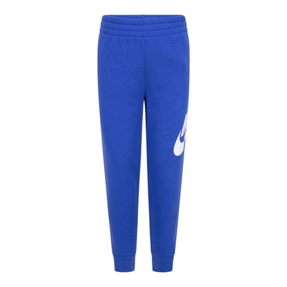 Game Royal - Side - Nike Boys Logo Fleece Long-Sleeved Tracksuit Set