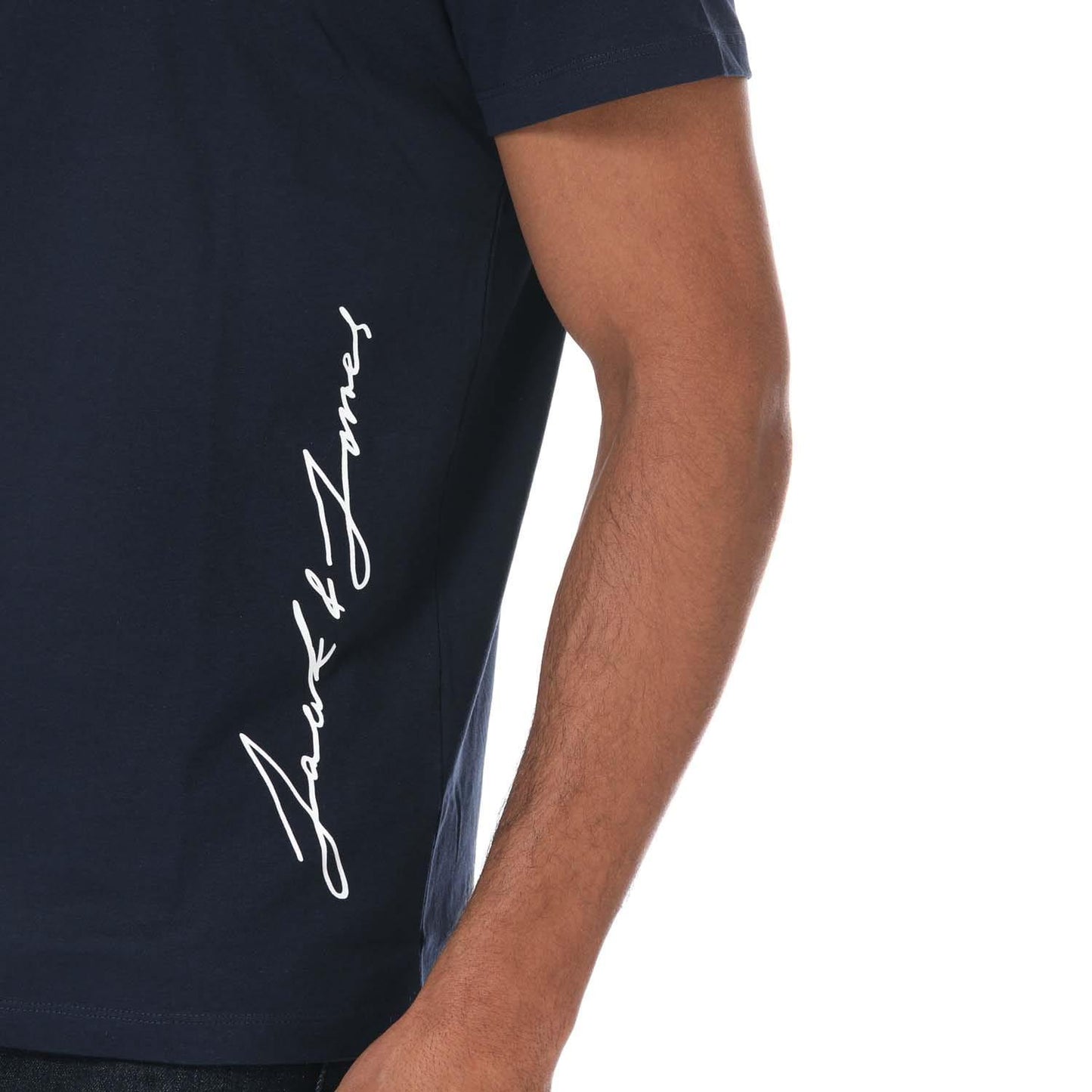 Blue-Multicoloured - Pack Shot - Jack And Jones Mens Crew Neck T-Shirt (Pack of 5)