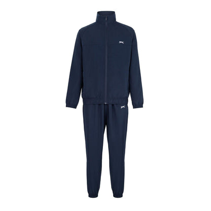 Navy - Front - Slazenger Mens Performance Tracksuit