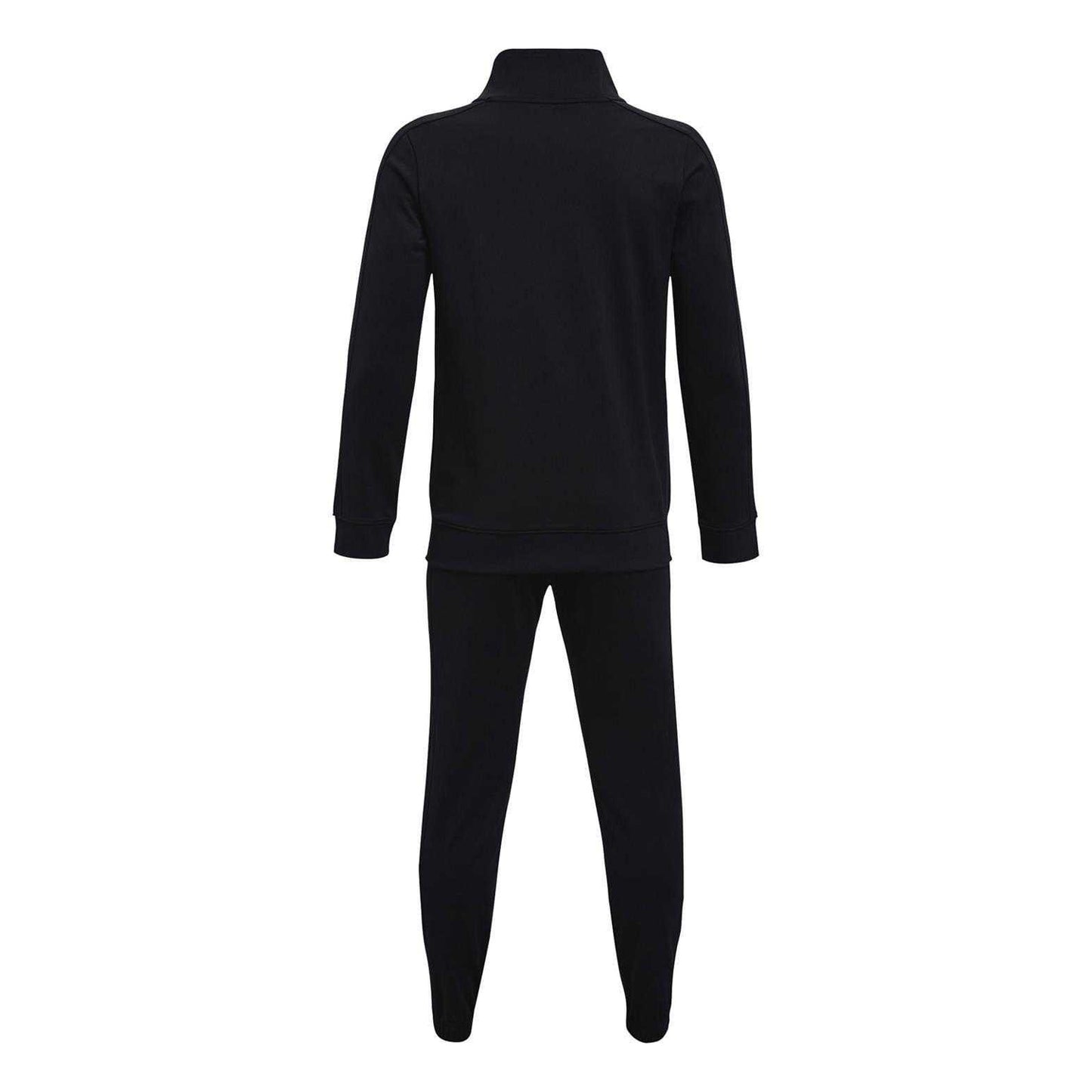 Black-Red - Back - Under Armour Boys Rival Loose Tracksuit Set