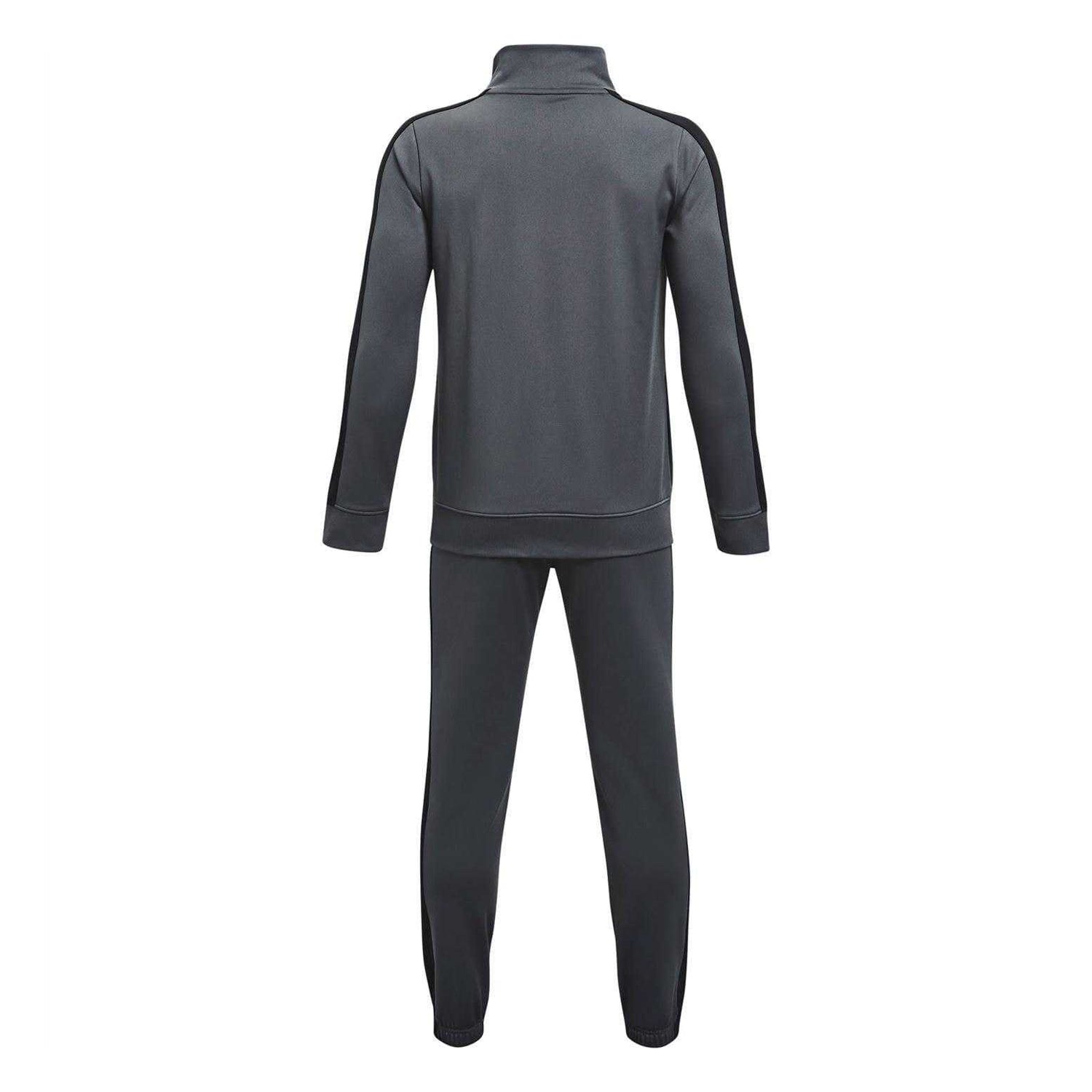 Frost Gray - Back - Under Armour Boys Rival Loose Tracksuit Set
