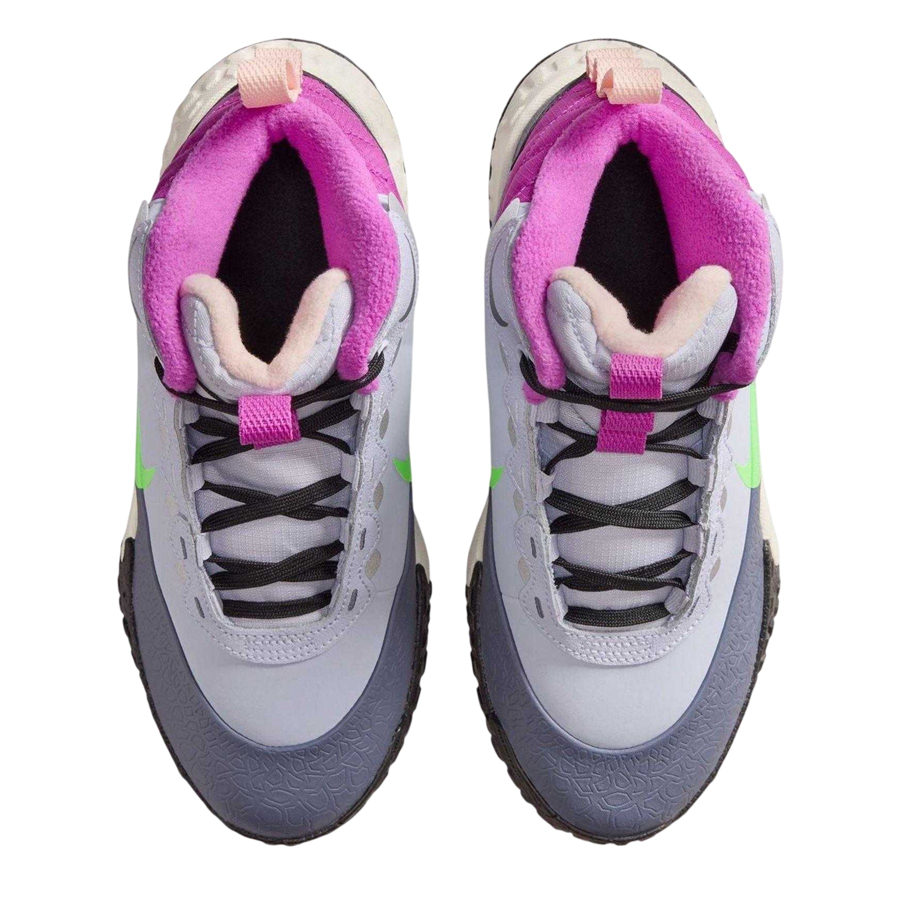 Ghost-Green-Black - Lifestyle - Nike Childrens-Kids Terrascout Leather Trainers