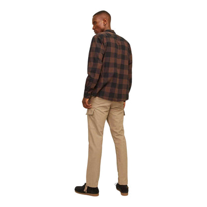 Beige - Lifestyle - Jack And Jones Mens Kane Barkley Cargo Trousers