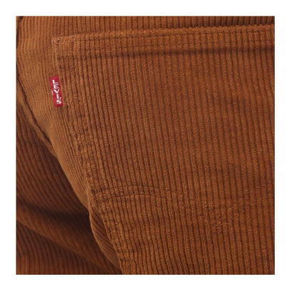 Brown - Side - Levis Mens 568 Wide Leg Loose Cargo Trousers
