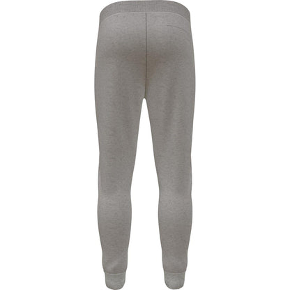 Grey Marl - Back - SikSilk Mens Fleece Joggers