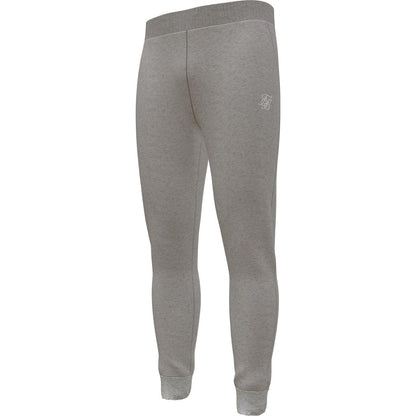 Grey Marl - Lifestyle - SikSilk Mens Fleece Joggers