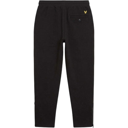 Black - Back - Lyle & Scott Childrens-Kids Straight Tracksuit Bottoms