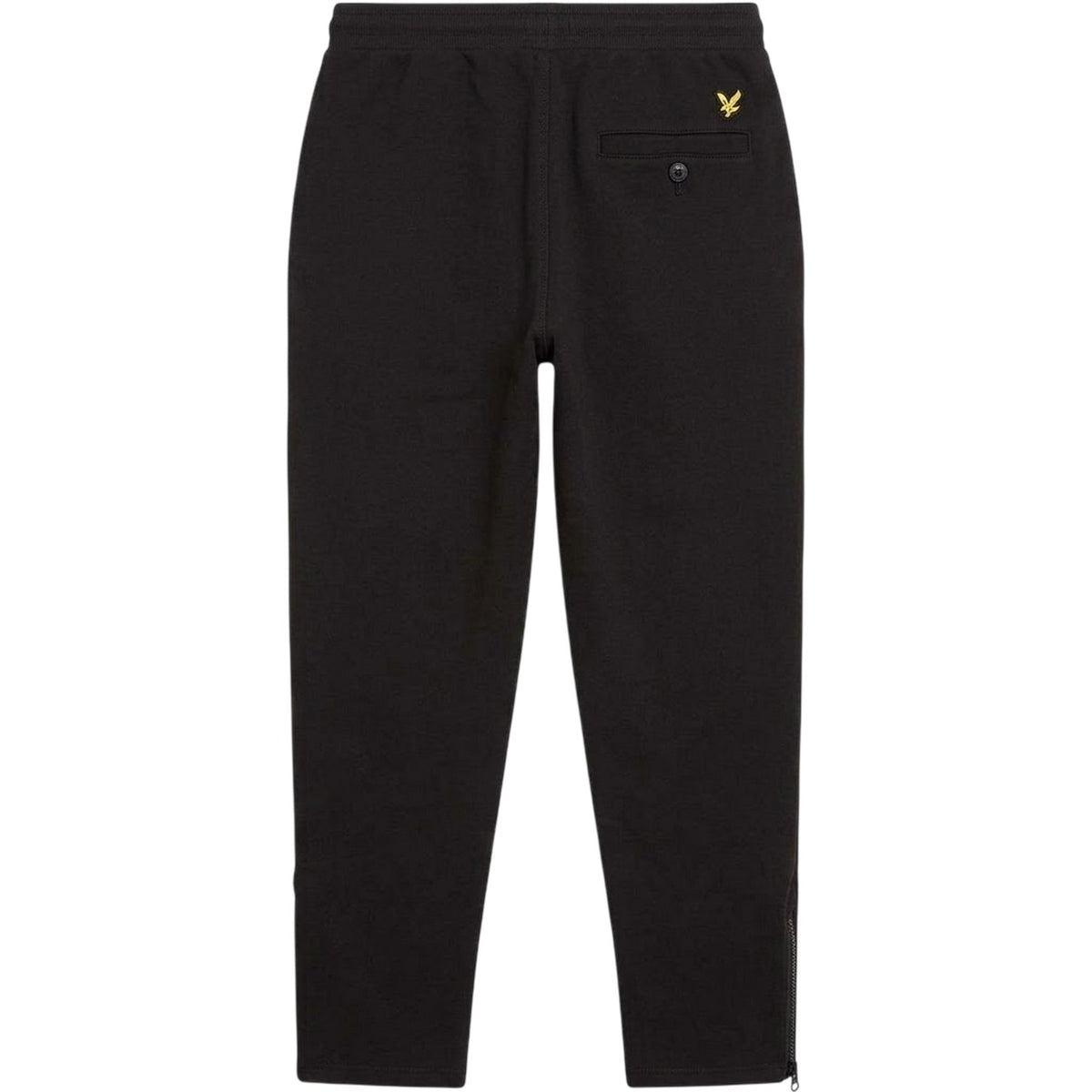 Black - Back - Lyle & Scott Childrens-Kids Straight Tracksuit Bottoms