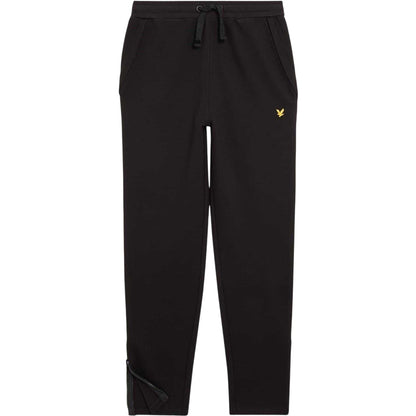 Black - Front - Lyle & Scott Childrens-Kids Straight Tracksuit Bottoms