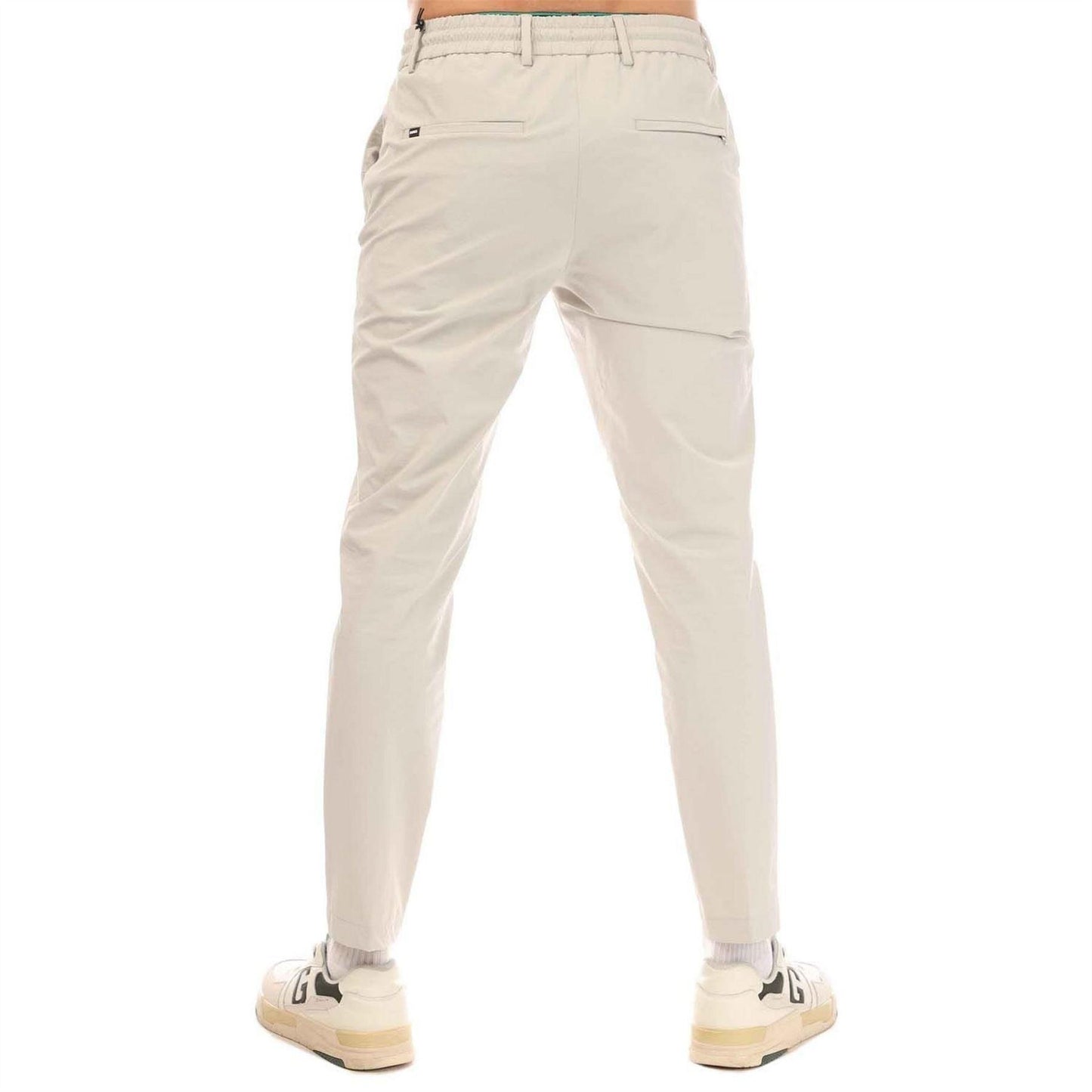White - Back - Boss Mens P-Genius Trousers