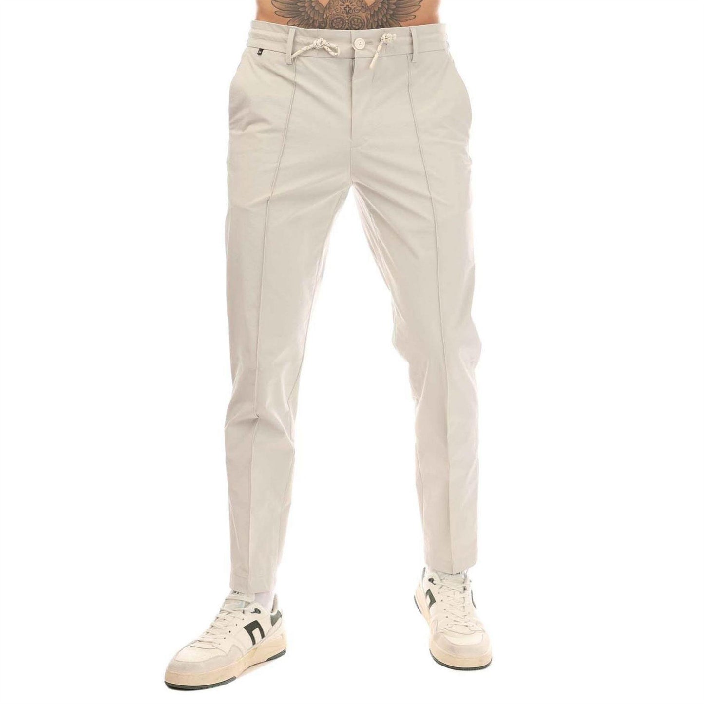 White - Lifestyle - Boss Mens P-Genius Trousers