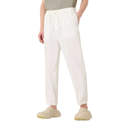 White - Side - Emporio Armani EA7 Mens Tapered Trousers