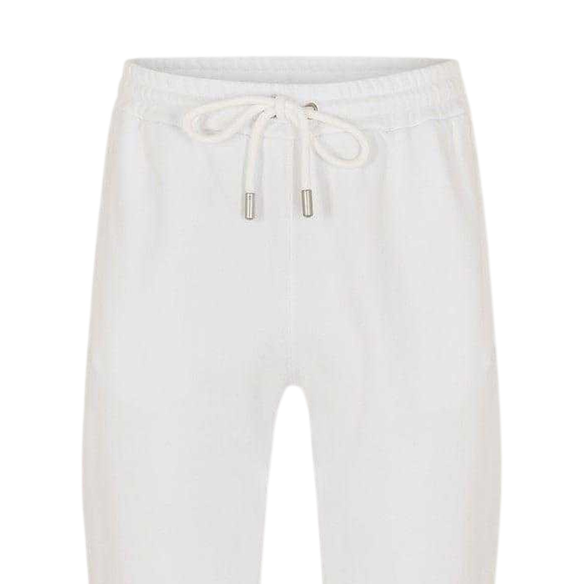 White - Back - Off White Mens Fleece Joggers