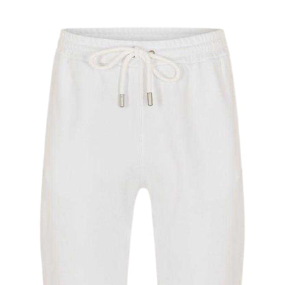 White - Back - Off White Mens Fleece Joggers