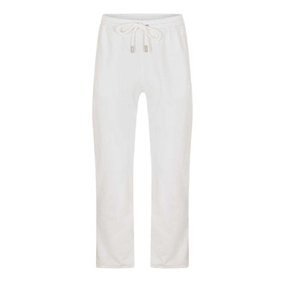 White - Front - Off White Mens Fleece Joggers