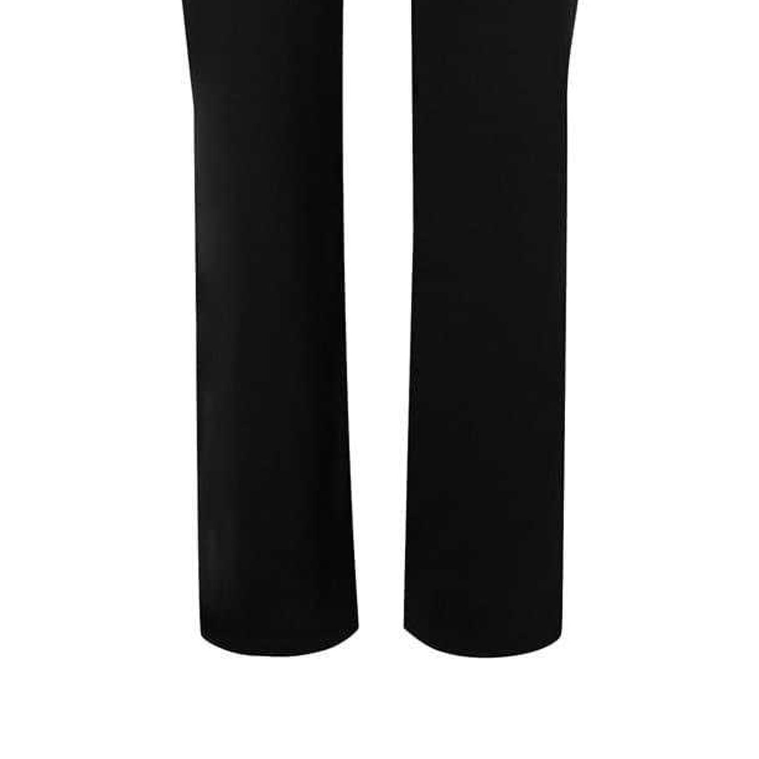 Black Night - Side - Reebok Womens-Ladies Flared Plus Trousers