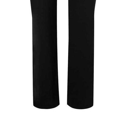 Black Night - Side - Reebok Womens-Ladies Flared Plus Trousers