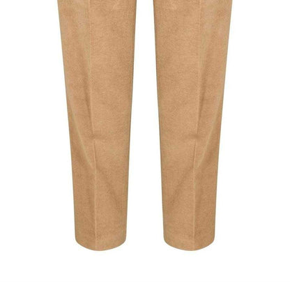 Beige - Side - Boss Mens Peter Straight Leg Trousers