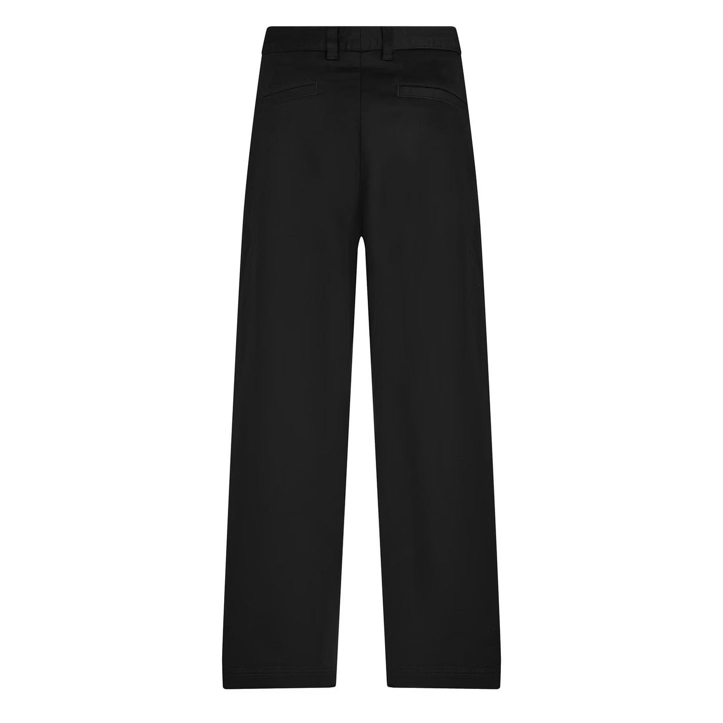 Black - Back - Boss Mens Kleon Straight Leg Trousers