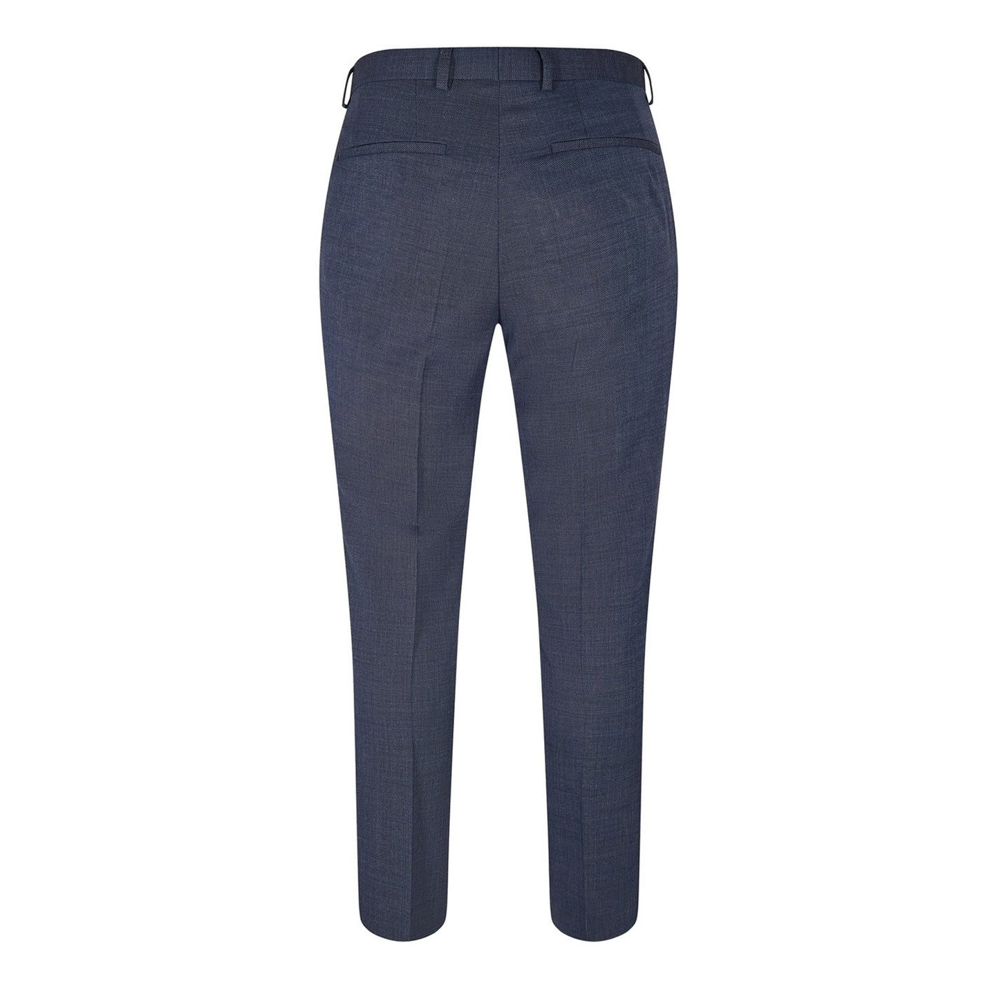 Blue - Back - Boss Mens Straight Leg Trousers