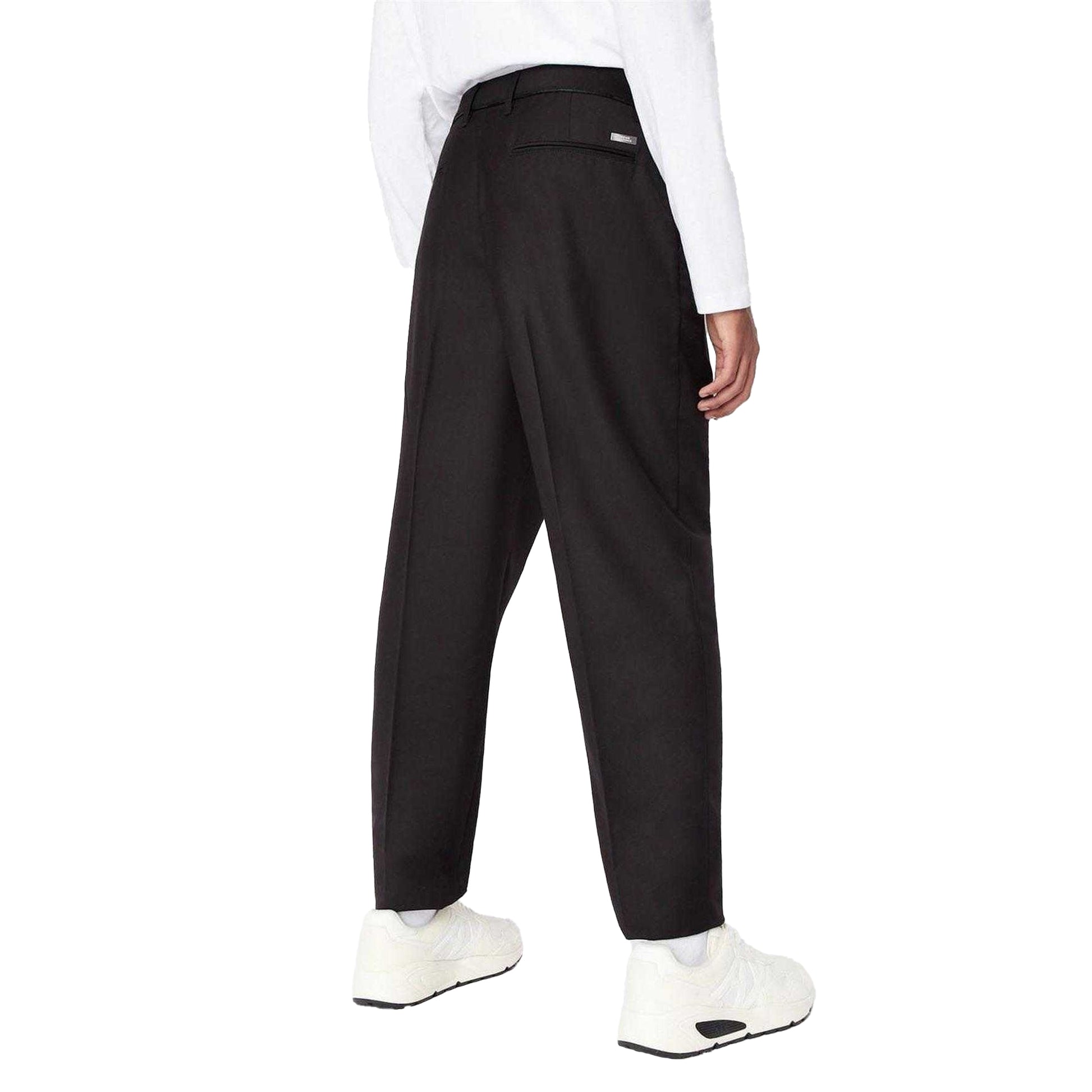 Black - Back - Armani Exchange Mens Trousers
