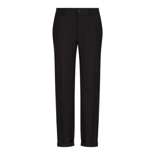 Black - Front - Armani Exchange Mens Trousers