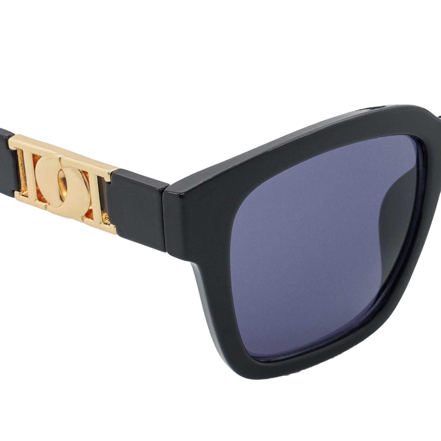 Black-Blue - Lifestyle - Dune London Gennoa Oversized Monogram Sunglasses