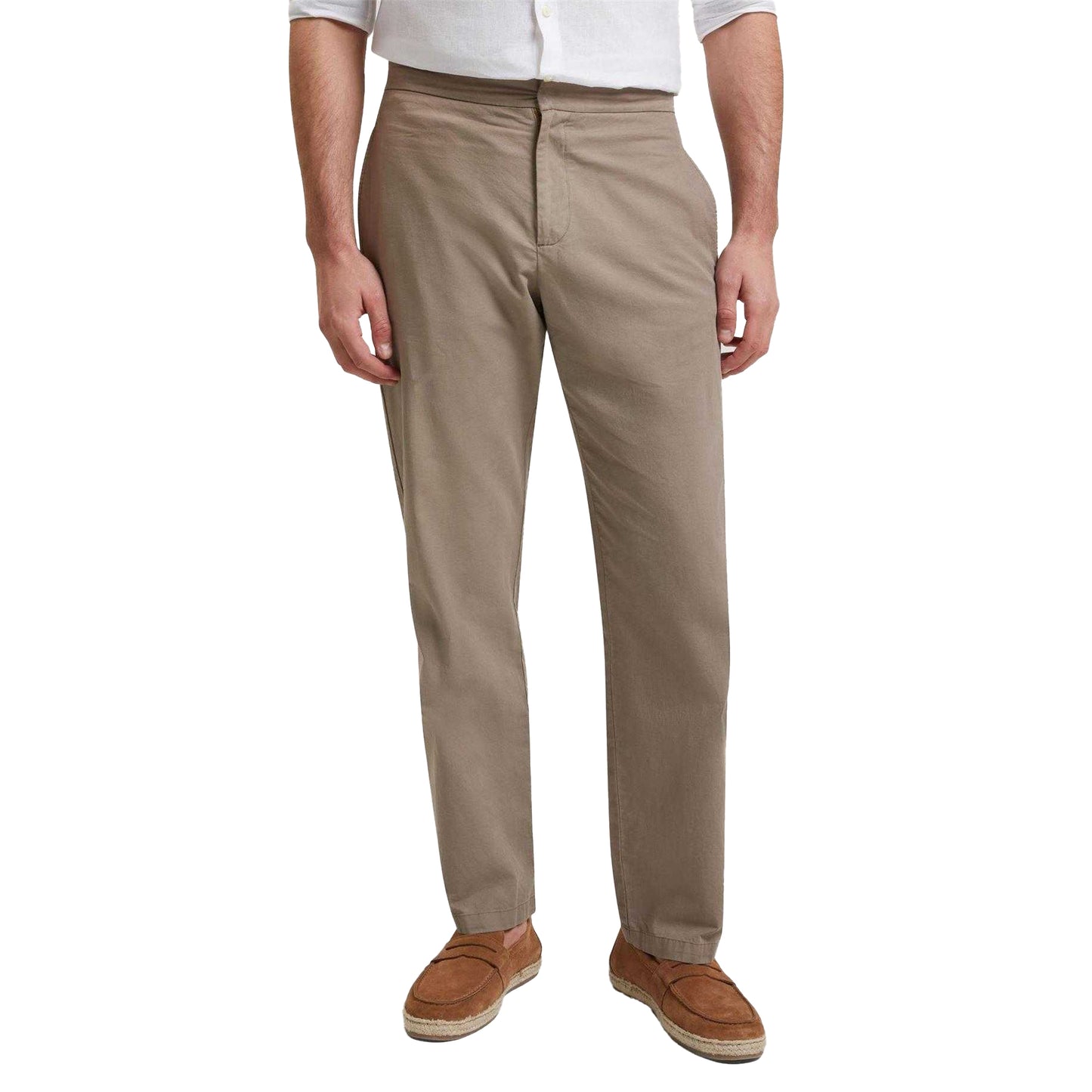 Brown - Lifestyle - Ted Baker Mens Straight Leg Trousers