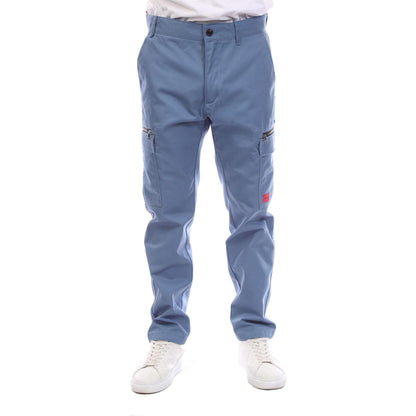 Blue - Front - Hugo Mens Gilan231D Cargo Trousers