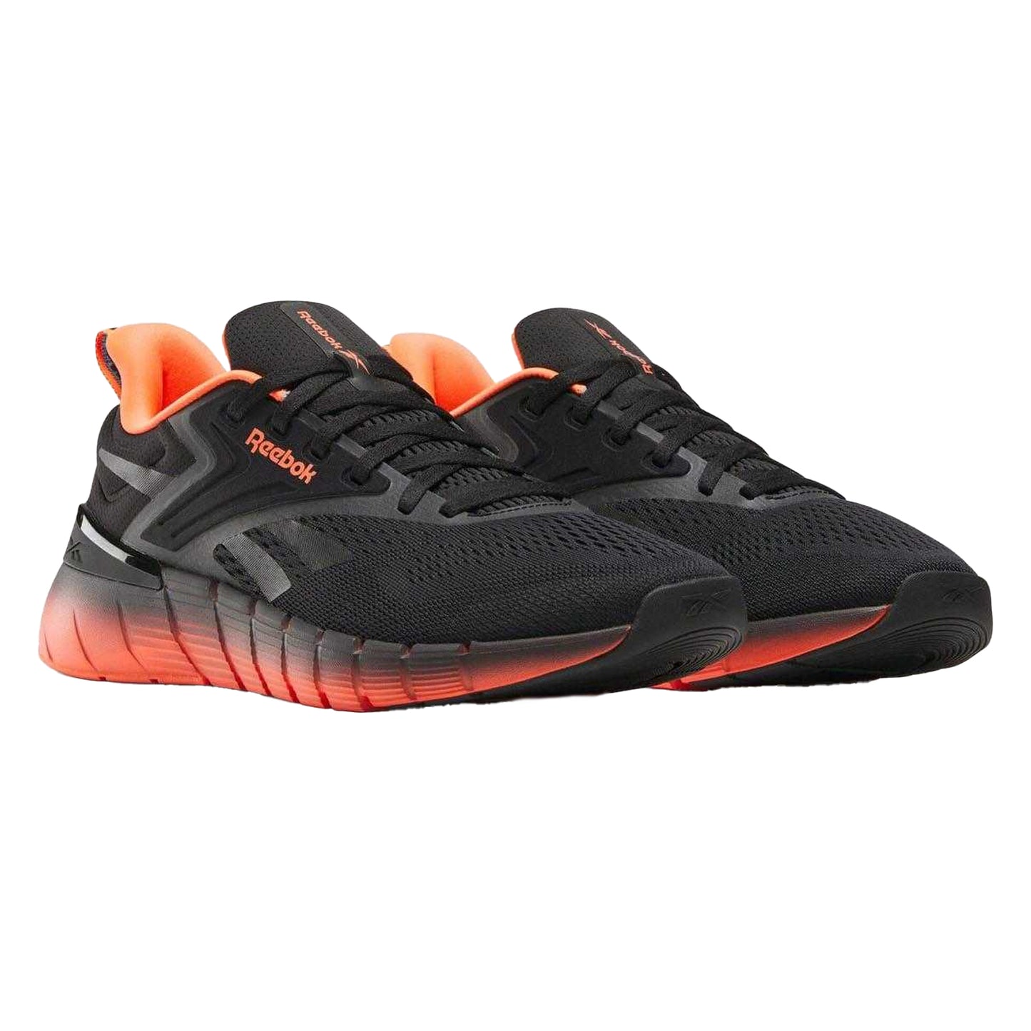 Black-Orange - Front - Reebok Mens Nano Gym Trainers