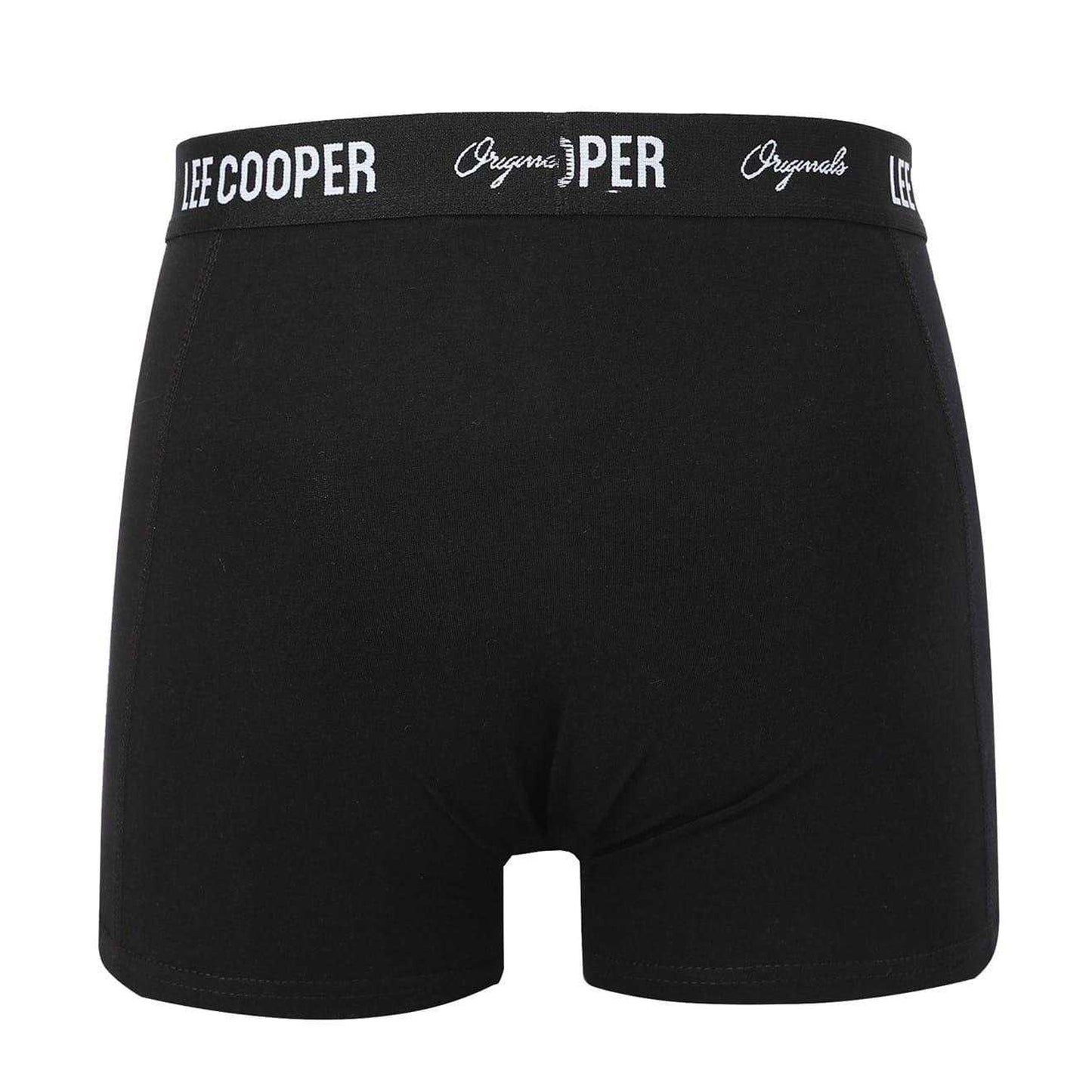 Grey-Charcoal-Black - Pack Shot - Lee Cooper Mens Boxer Shorts (Pack of 10)