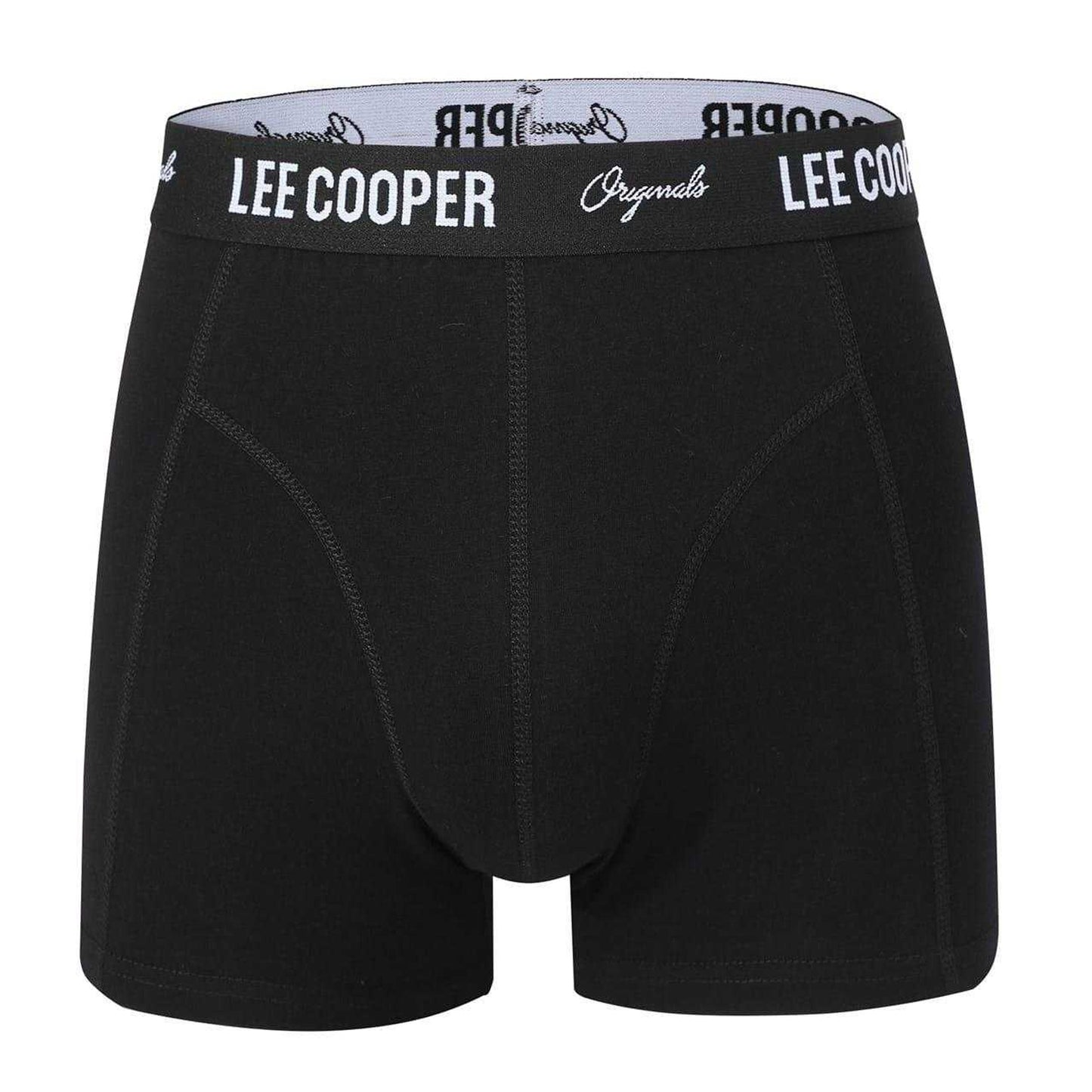 Black-Grey-Red-White - Back - Lee Cooper Mens Boxer Shorts (Pack of 10)