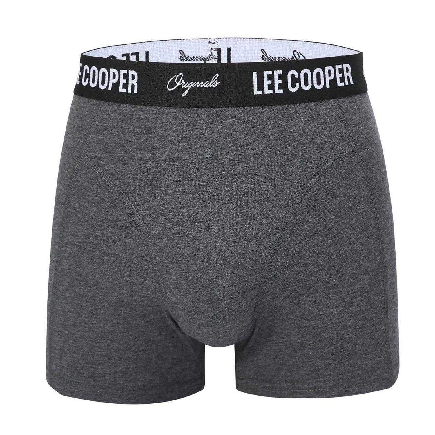 Black-Grey-Red-White - Pack Shot - Lee Cooper Mens Boxer Shorts (Pack of 10)