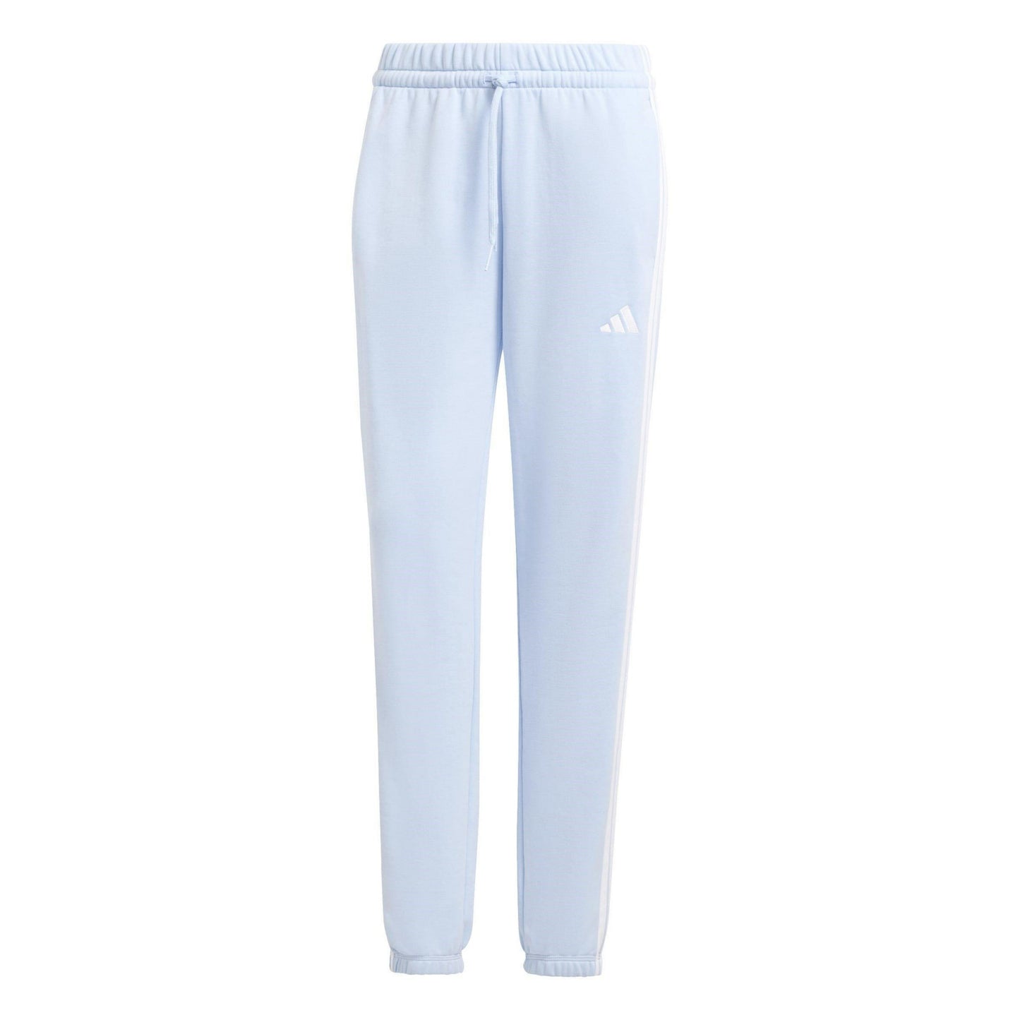 Glow - Front - Adidas Womens-Ladies 3 Stripes Jogging Bottoms
