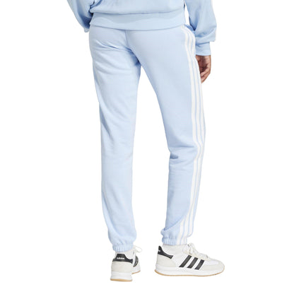 Glow - Back - Adidas Womens-Ladies 3 Stripes Jogging Bottoms