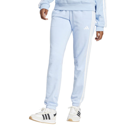 Glow - Side - Adidas Womens-Ladies 3 Stripes Jogging Bottoms