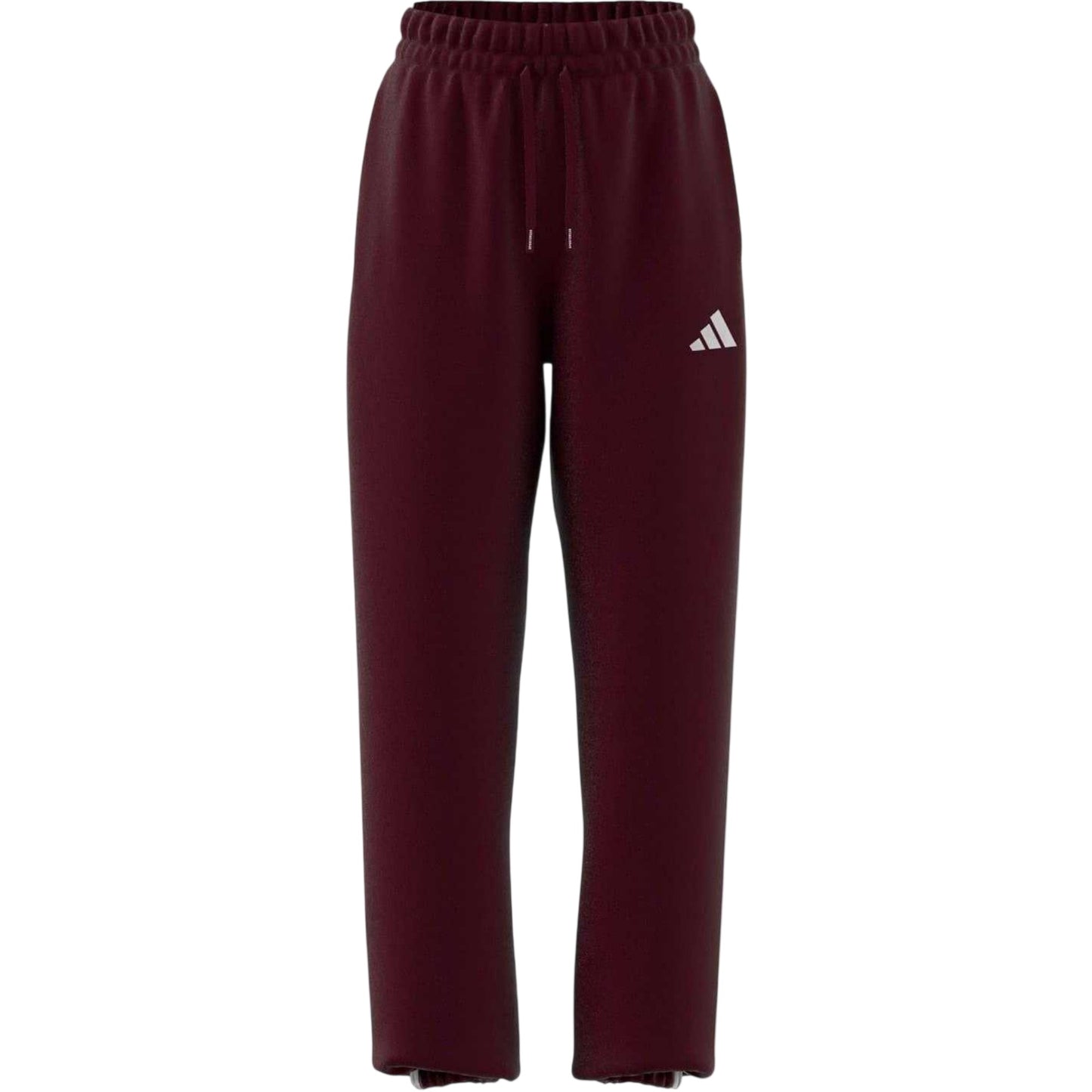 Ruby - Front - Adidas Womens-Ladies 3 Stripes Jogging Bottoms